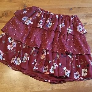 Gap Girls Ruffle Tiered Skirt